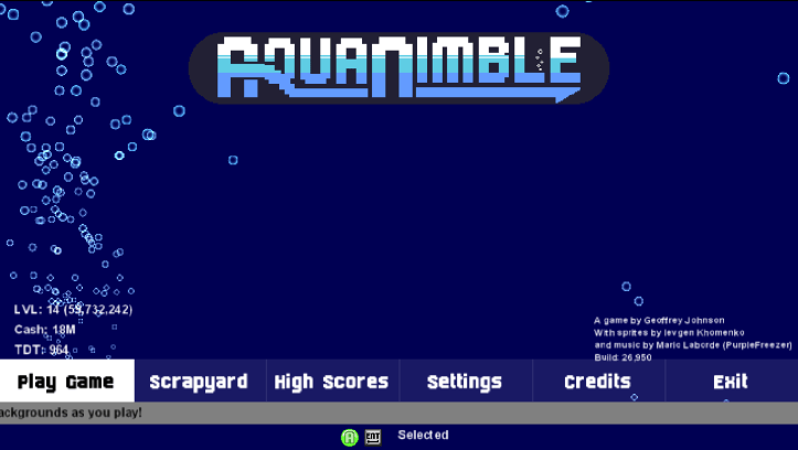 aquanimble_title_screen
